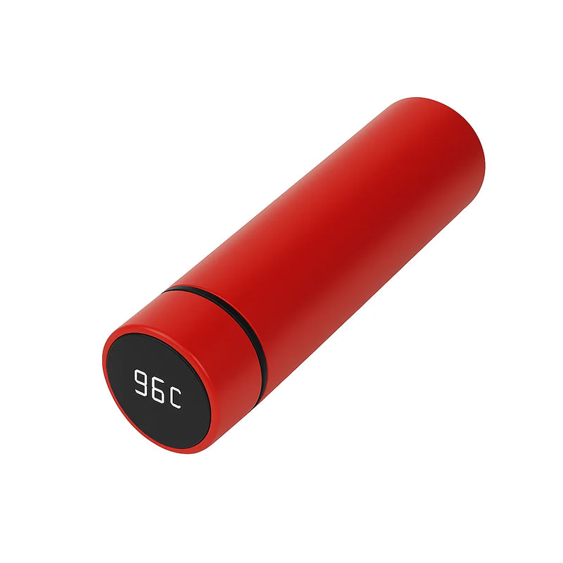 GARRAFA TÉRMICA COM SENSOR DE TEMPERATURA